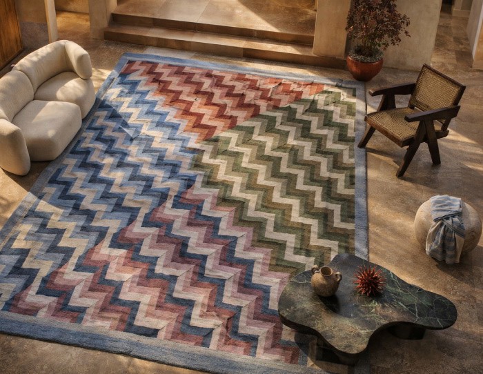 Flatweave rug